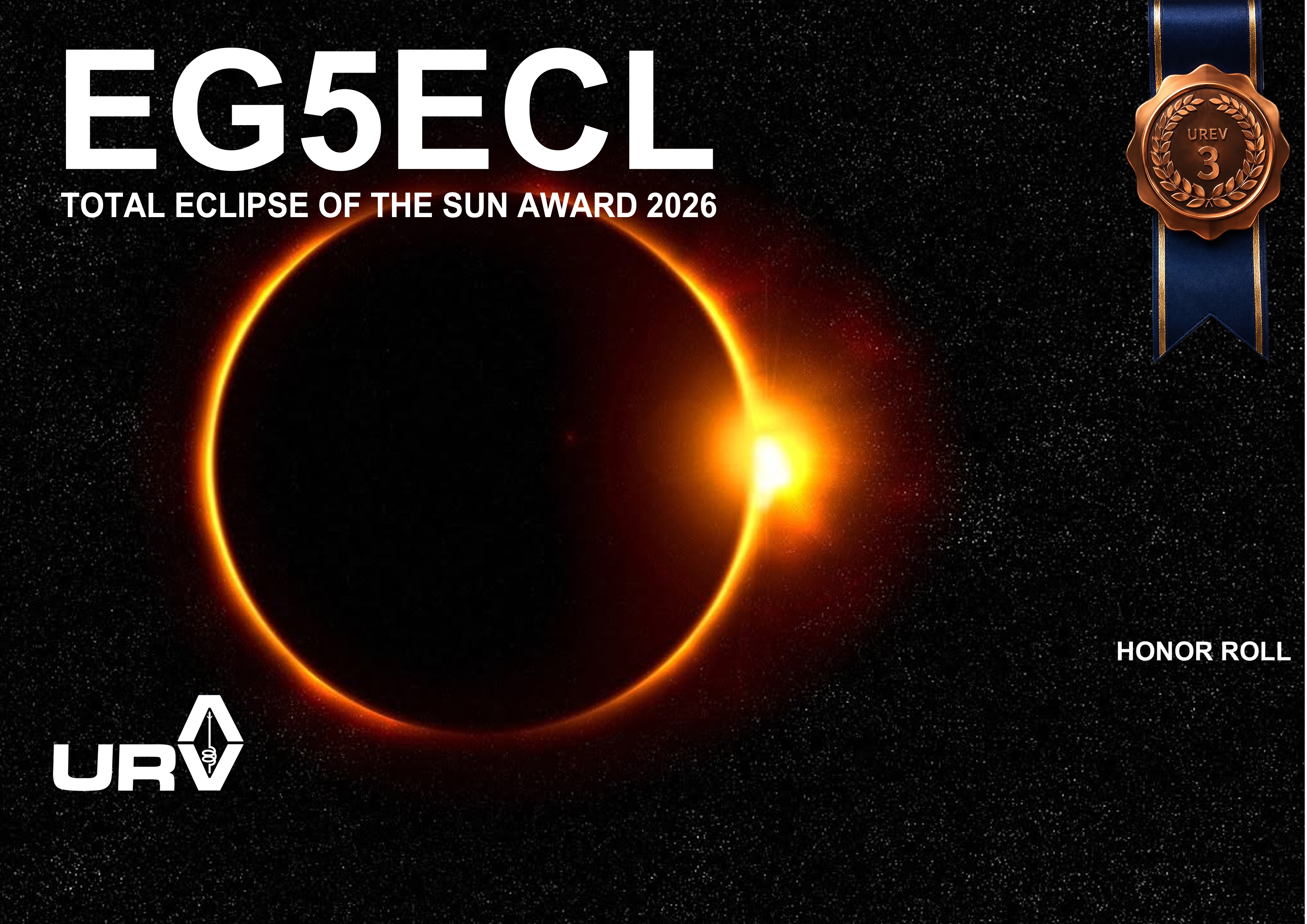 Total Eclipse of the sun award 2026